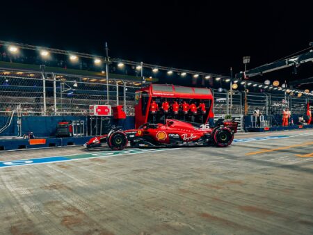 Sainz Ferrari Singapore