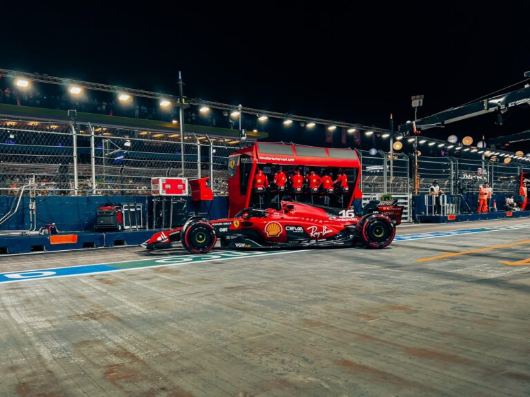 Sainz Ferrari Singapore