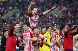 Ολυμπιακός τελικός Conference League MEGA