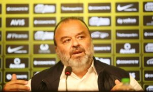 Marios Iliopoulos AEK press conf ΠΑΟΚ Άρης