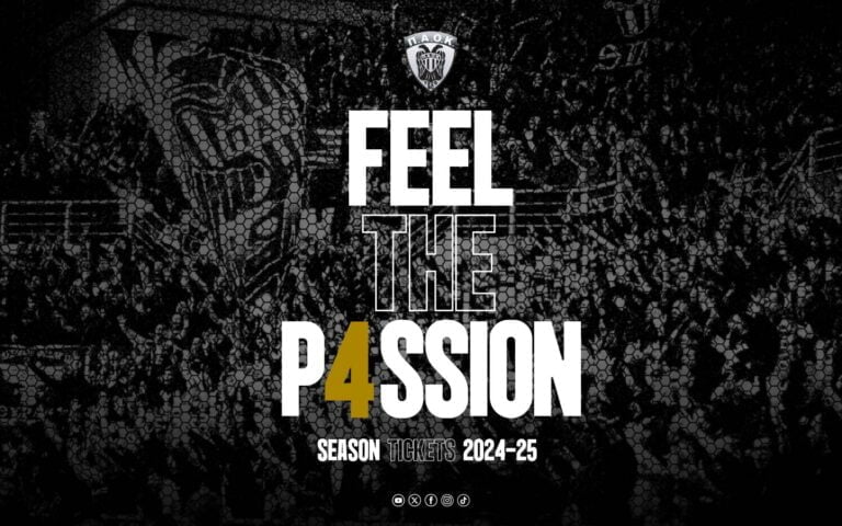 PAOK BC Season Tickets 24 25 ΠΑΟΚ