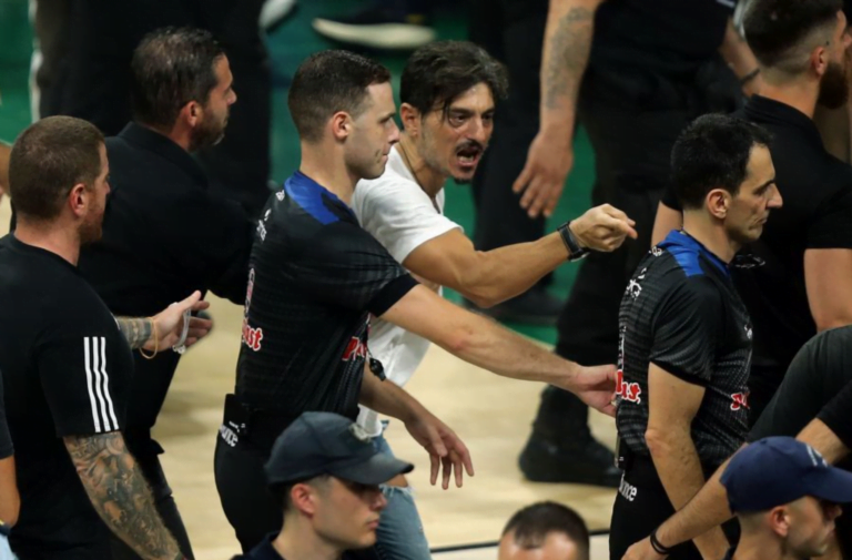 Panathinaikos Olympiacos G5 DPG vs diaitites διαιτητές