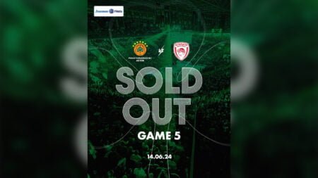 Panathinaikos Olympiacos G5 sold out ΑΕΚ Ολυμπιακός