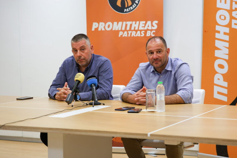 Press Conference Promitheas Patras Χρήστος Μήλας