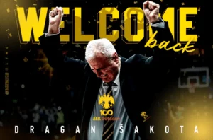 Η ΑΕΚ ανακοίνωσε την επιστροφή του Ντράγκαν Σάκοτα Σάκοτα ΑΕΚ