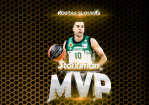 Kostas. Sloukas MVP basket League 24 25 Γιώργος Πρίντεζης