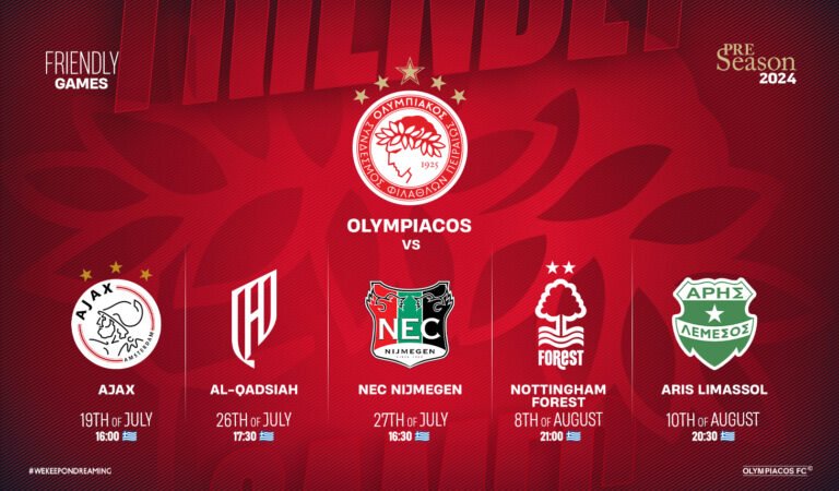 Olympiacos Friendly Games Ολυμπιακός