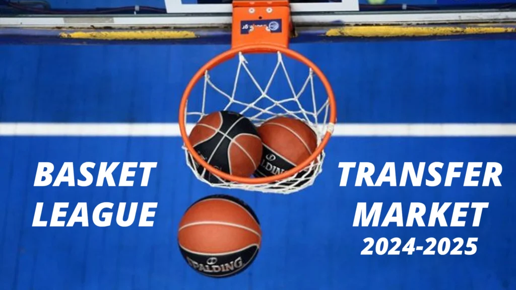 Όλες οι μεταγραφές της Stoiximan Basket League για τη σεζόν 2024-2025