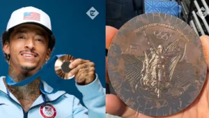 Olympic Games Paris 2024 medals Ρίον Μπράουν