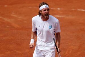 Stefanos Tsitsipas Paris 2024 Τραπάνι Ολυμπιακός