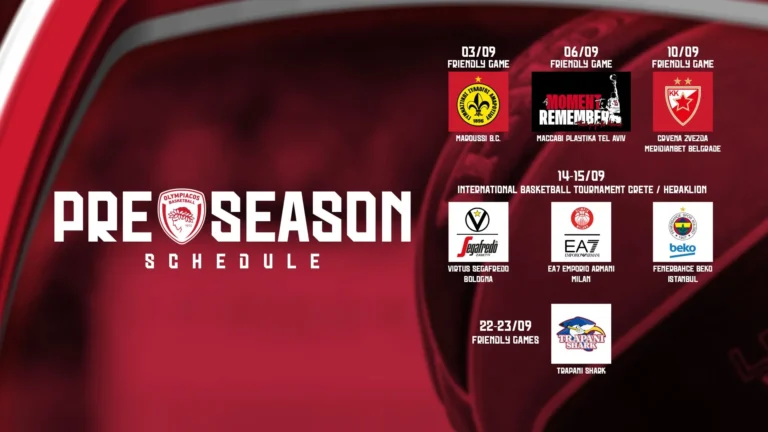 olympiacos preseason games 2024 2025 Ολυμπιακός