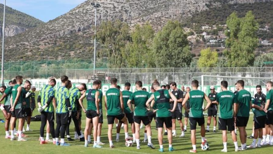 Παναθηναϊκός: Με ένα απρόοπτο η προπόνηση, πριν την ΑΕΚ