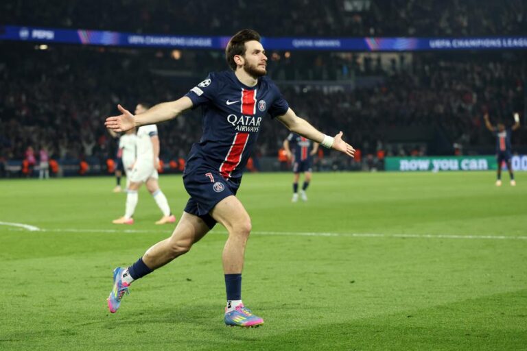 paris saint germain v aston villa fc uefa champions league 2024 25 quarter final first leg