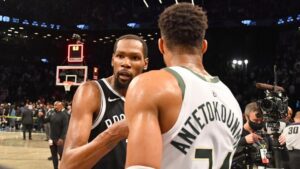Bucks Nets Giannis Antetokounmpo says Kevin Durant is the best player draft