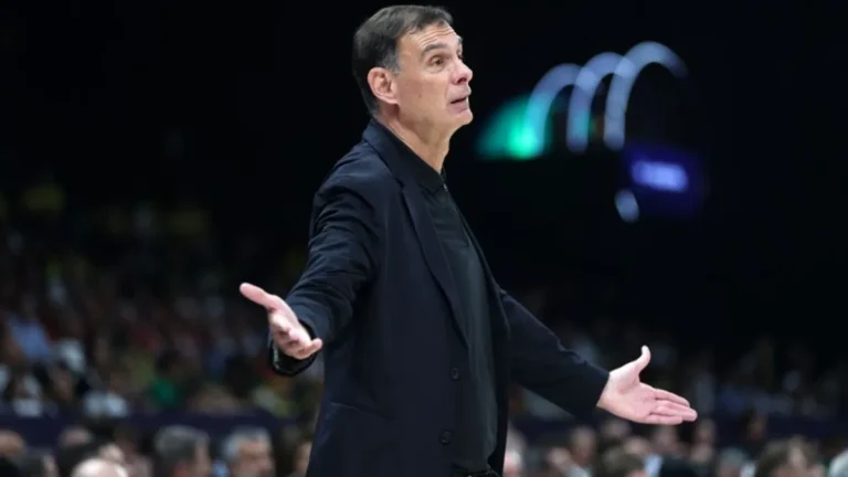 Olympiacos Monaco Final Four 24 25 Bartzokas Μπαρτζώκας