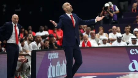 Olympiacos Monaco Final Four 24 25 Spanoulis Σπανούλης