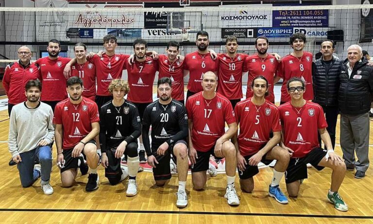 panachaiki spartiatikos 0 3 set pgeole 1 Παναχαϊκή