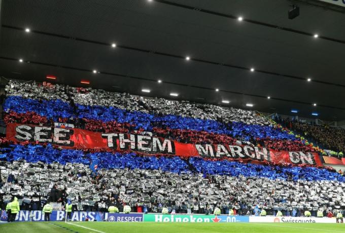 rangers fans 1 Ρέιντζερς
