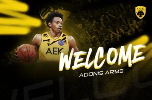 Η ΑΕΚ ανακοίνωσε την απόκτηση του Adonis Arms Arms