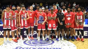 olympiacos bc celebration super cup